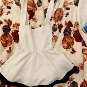 black and white milly shirt